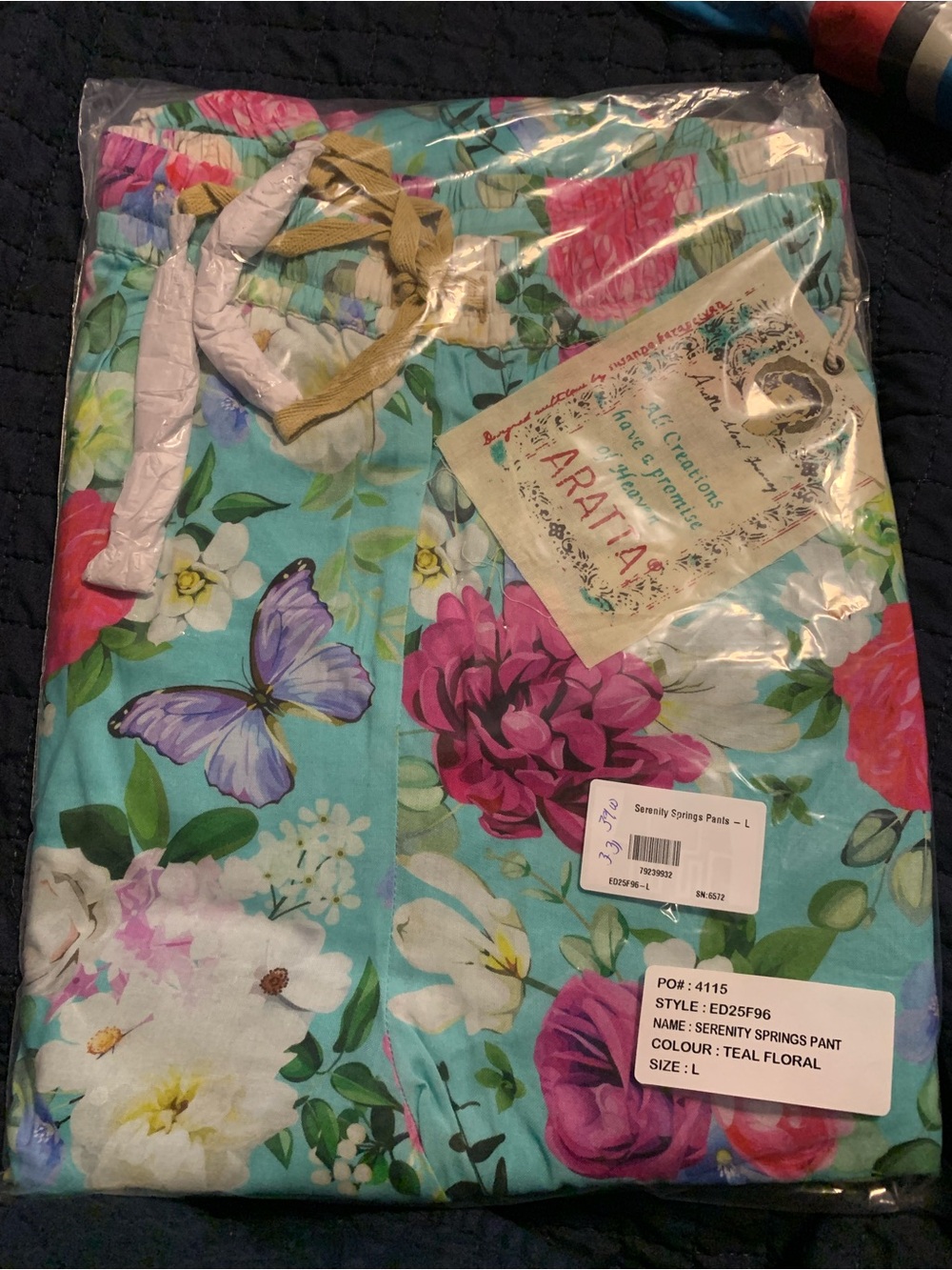 NWT Aratta Silent Journey Serenity Springs Wide Leg Pants - Picture 12 of 16